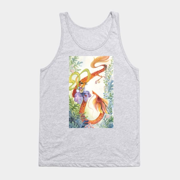 Dragon Tank Top by Alina Chau